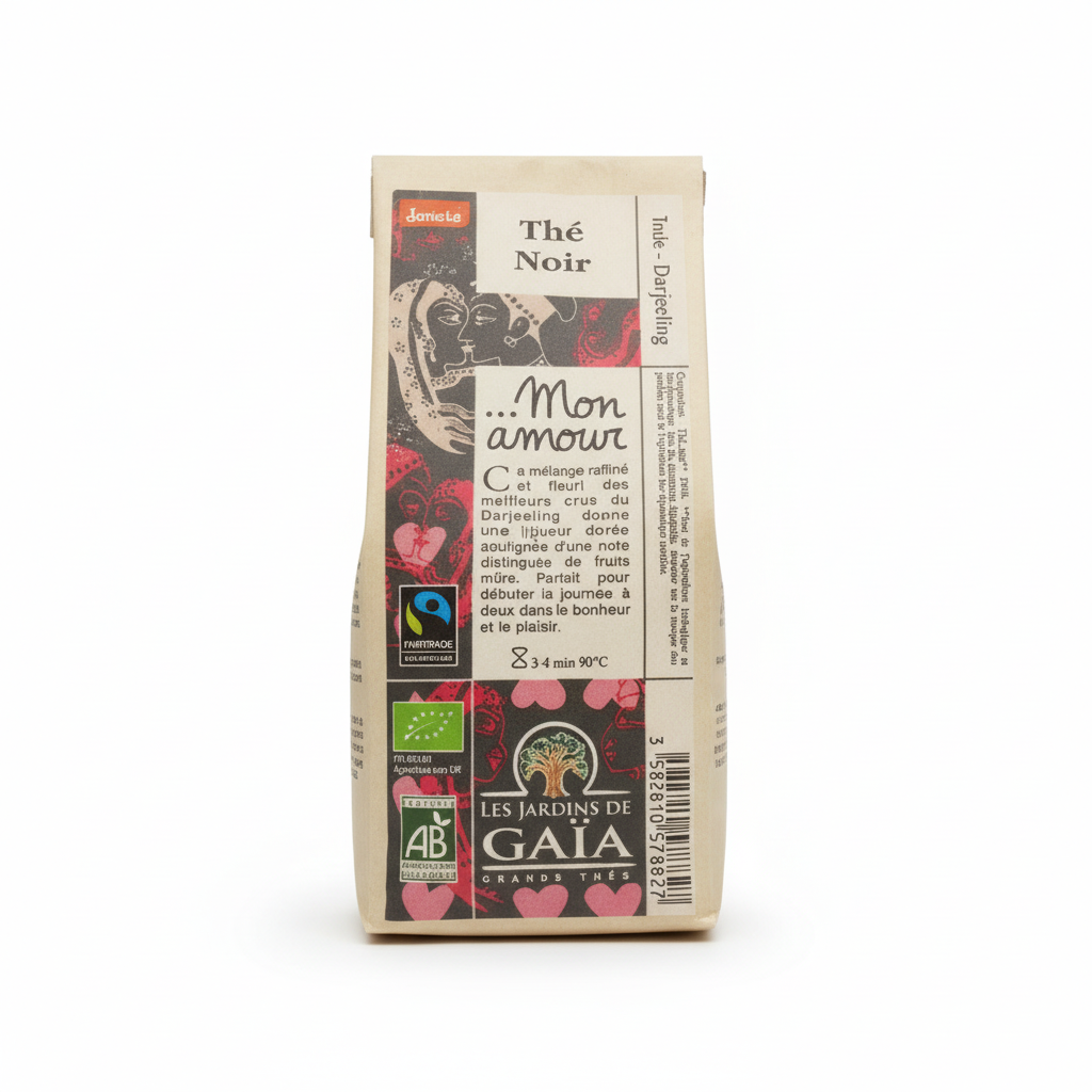 Jardins De Gaïa -- Thé noir mon amour demeter - 100 g