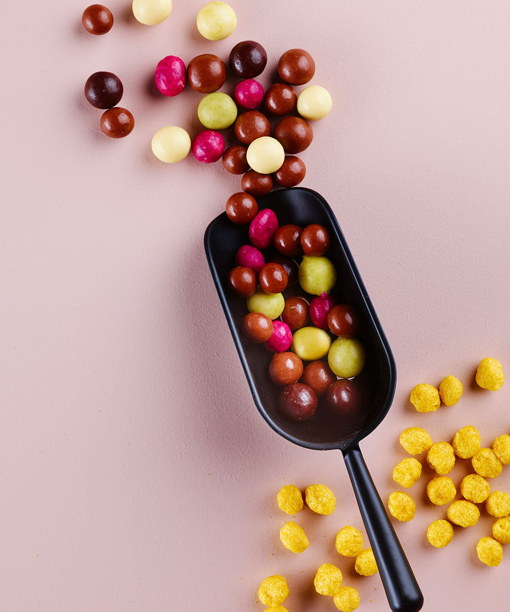 Mélange de billes de maïs enrobées de chocolat bio - 2