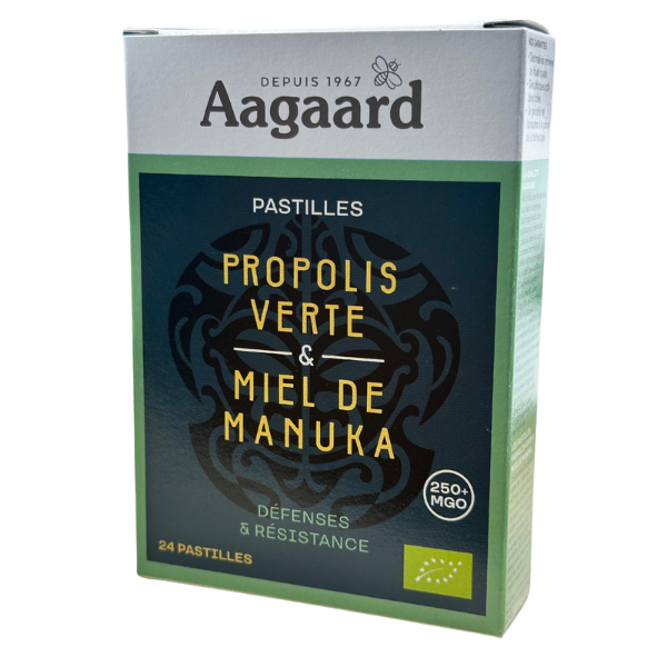 Pastilles propolis verte et miel de manuka bio - 1