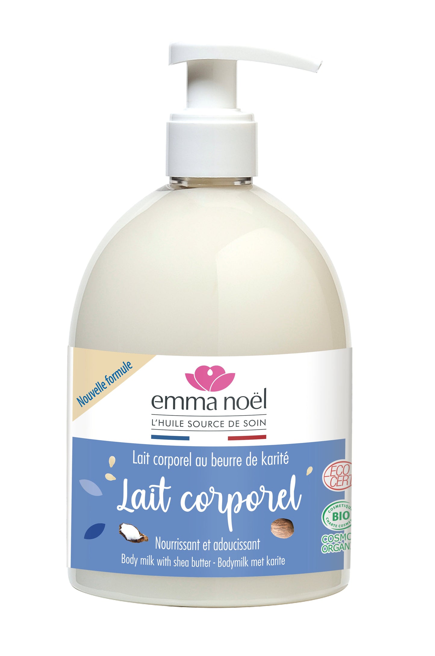 Emma Noël -- Lait corporel coco bio - 500 mL