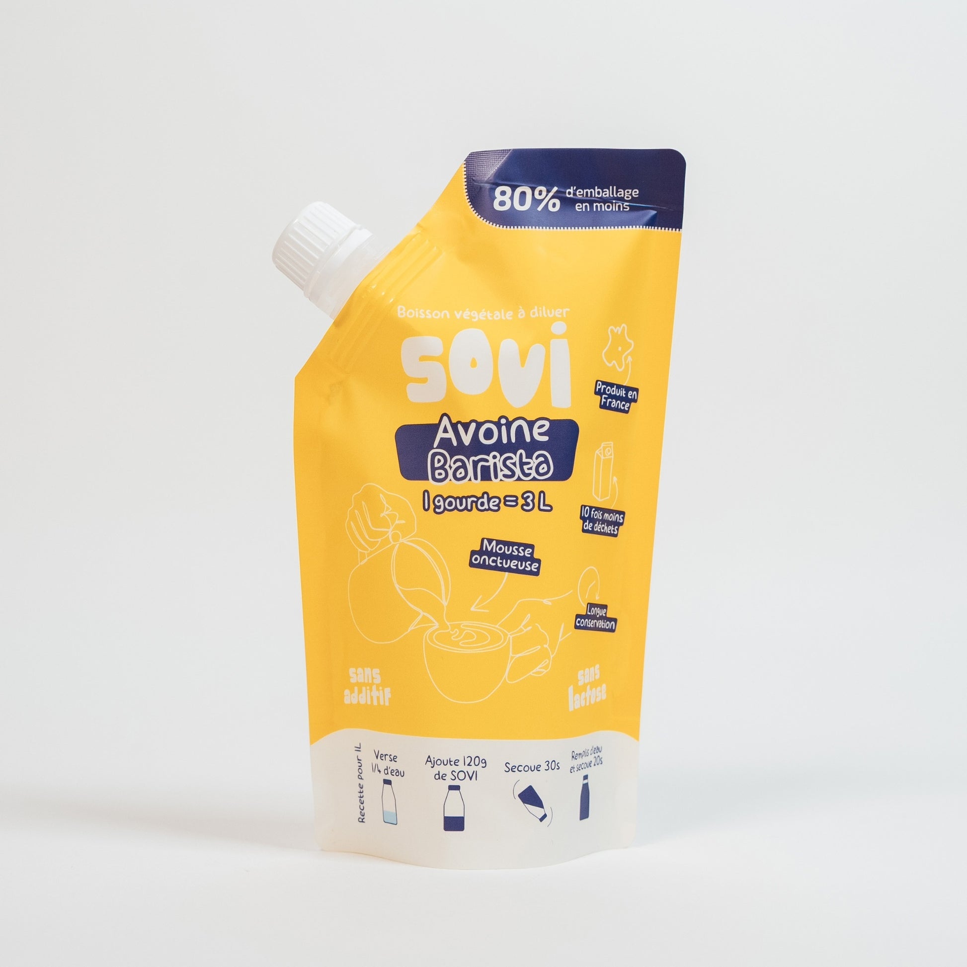 Avoine barista sans sucre ajouté bio (à diluer) - 1