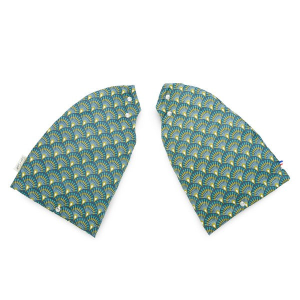 Manchons guidon courbé vélo adulte ethnique (anti froid anti pluie) - 1