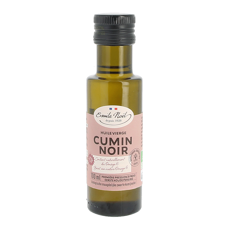 émile Noël -- Huile vierge de cumin noir bio (origine France) - 100 ml